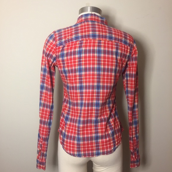 Abercrombie and Fitch | Plaid Button Down. Size S - Picture 4 of 6